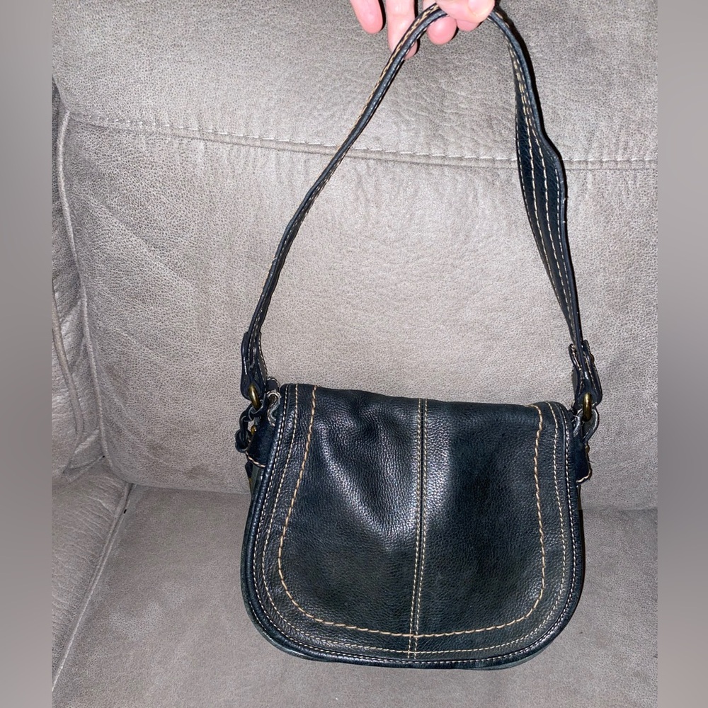 50%offw❤️ Fossil Genuine Leather Vintage Shoulder Bag PURSE-SALE was $50